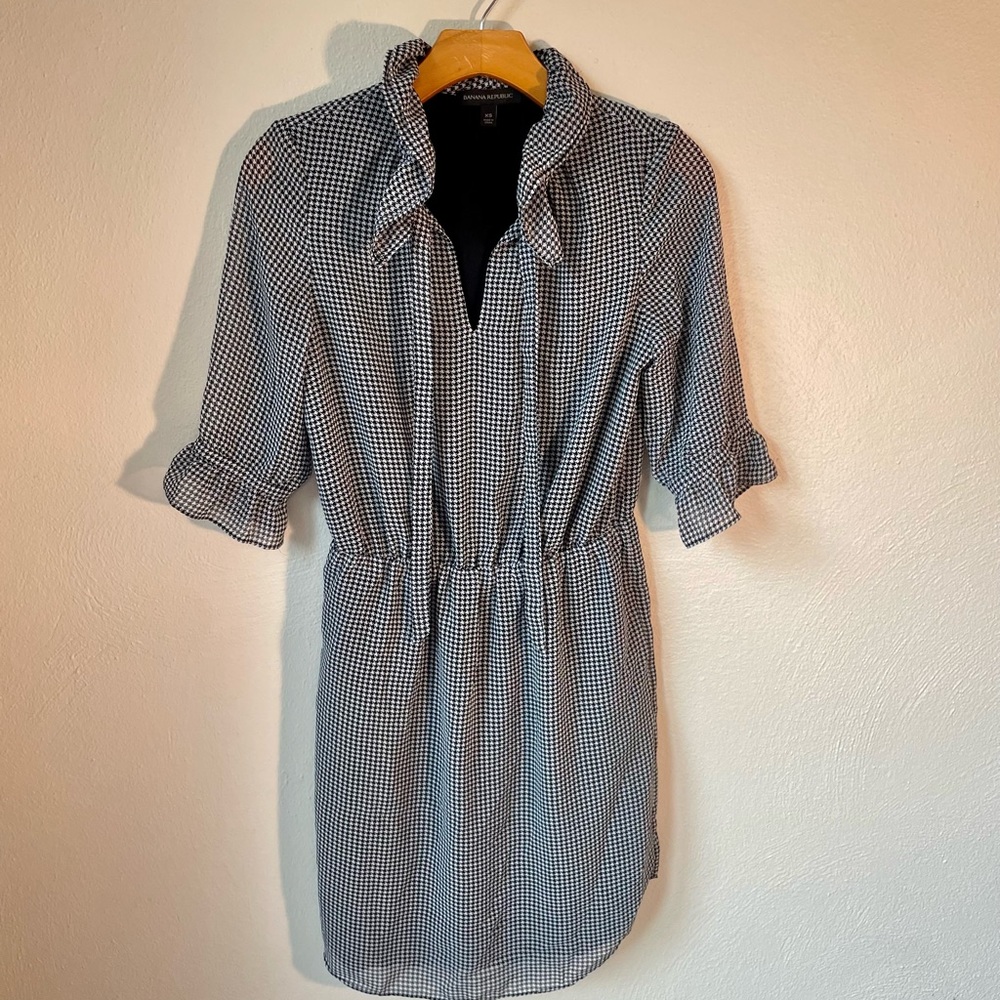 Banana Republic Checkered Dress
